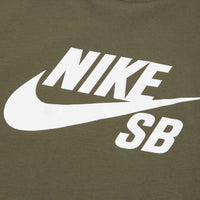 Nike SB Large Logo T-Shirt - Medium Olive thumbnail
