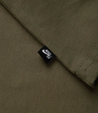 Nike SB Large Logo T-Shirt - Medium Olive