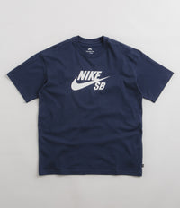 Nike SB Large Logo T-Shirt in Midnight Navy