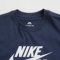 Nike SB Large Logo T-Shirt in Midnight Navy thumbnail