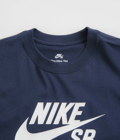 Nike SB Large Logo T-Shirt - Midnight Navy