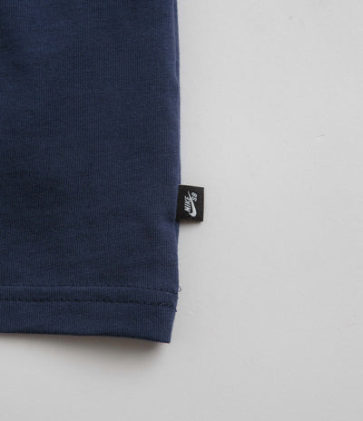 Nike SB Large Logo T-Shirt in Midnight Navy