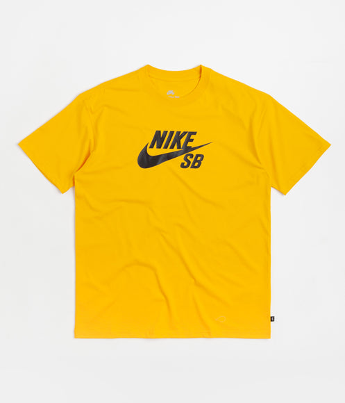 modtagende tank jeans Nike SB Large Logo T-Shirt - University Gold | Flatspot