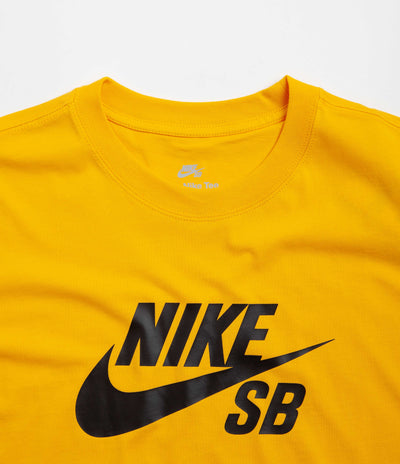 Nike SB Large Logo T-Shirt - University Gold
