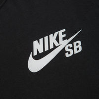 Nike SB Logo T-Shirt - Black / Black / White thumbnail