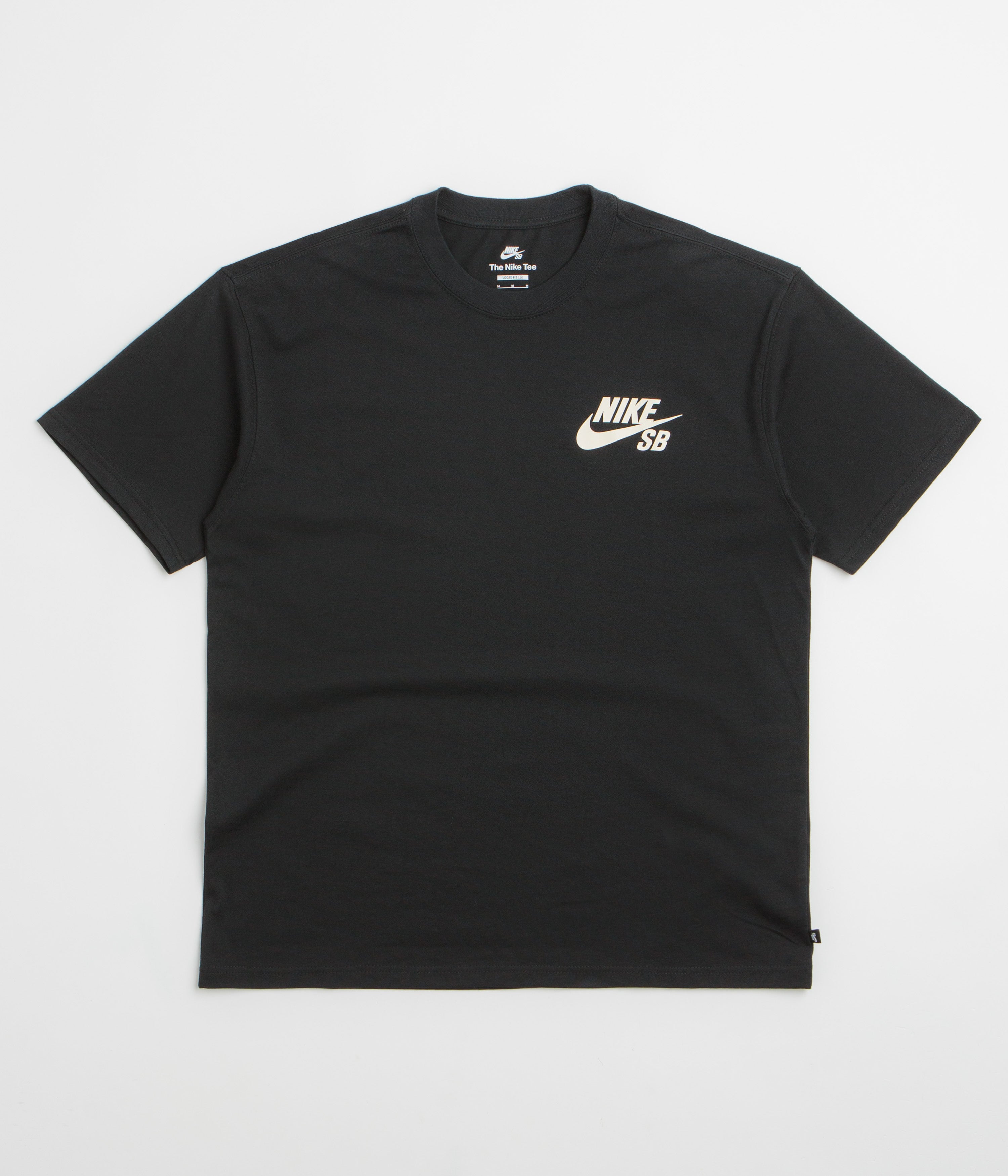Nike SB Logo T-Shirt - Black / Coconut Milk