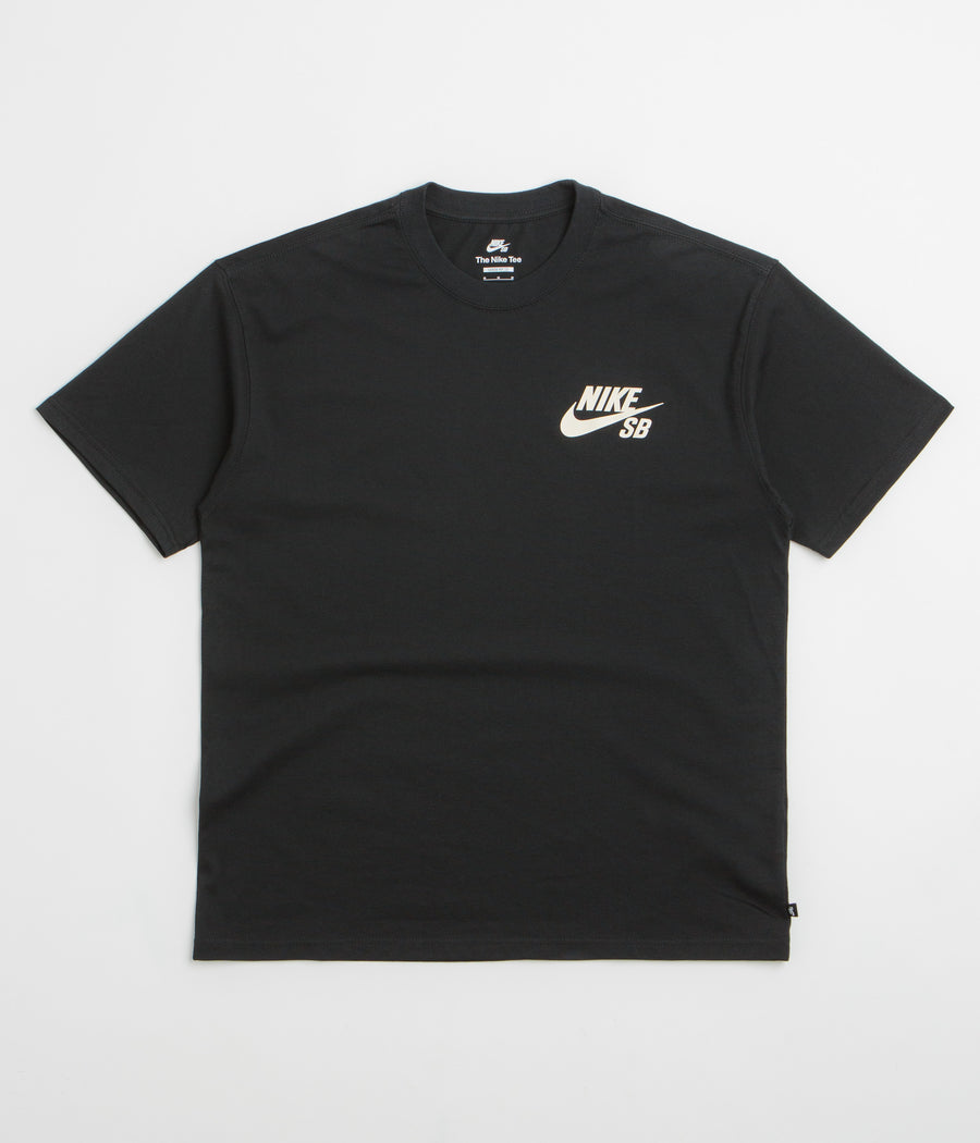 Nike SB Logo T-Shirt - Black / Coconut Milk