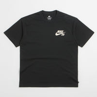 Nike SB Logo T-Shirt - Black / Coconut Milk thumbnail