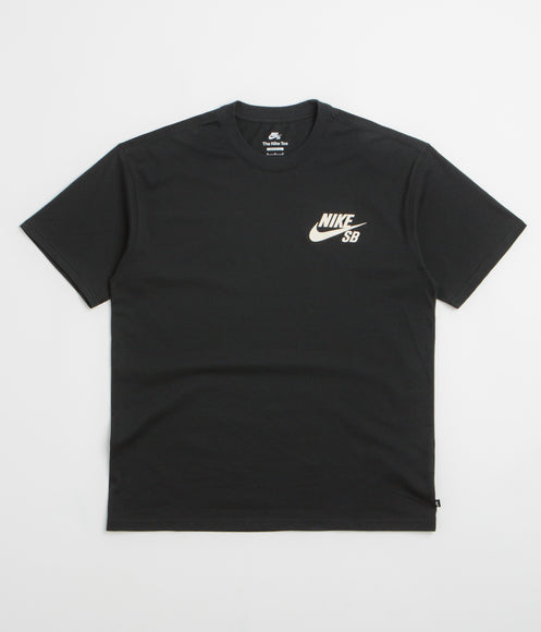 Nike SB Logo T-Shirt - Black / Coconut Milk