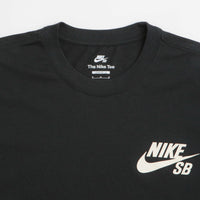 Nike SB Logo T-Shirt - Black / Coconut Milk thumbnail