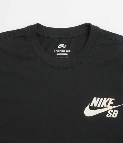 Nike SB Logo T-Shirt - Black / Coconut Milk