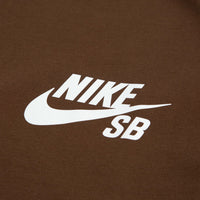 Nike SB Logo T-Shirt - Cacao Wow / White thumbnail