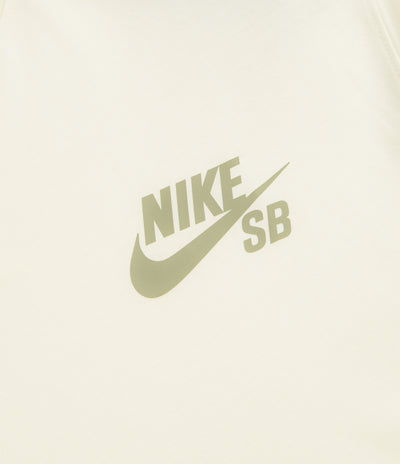 Nike SB Logo T-Shirt in Coconut Milk
