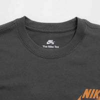Nike SB Logo T-Shirt in Dark Smoke Grey thumbnail