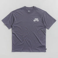 Nike SB Logo T-Shirt in Light Carbon thumbnail