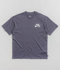 Nike SB Logo T-Shirt in Light Carbon