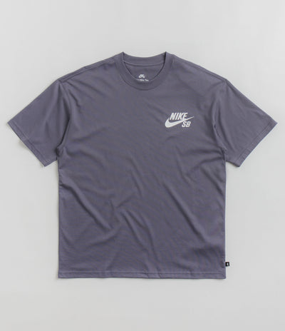 Nike SB Logo T-Shirt in Light Carbon