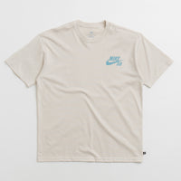 Nike SB Logo T-Shirt in Light Orewood Brown thumbnail