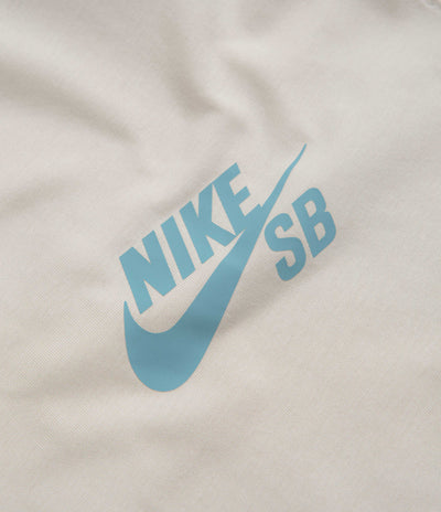 Nike SB Logo T-Shirt in Light Orewood Brown