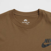 Nike SB Logo T-Shirt - Mosswood Brown thumbnail