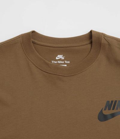 Nike SB Logo T-Shirt - Mosswood Brown