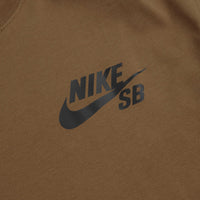 Nike SB Logo T-Shirt - Mosswood Brown thumbnail