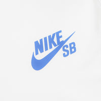 Nike SB Logo T-Shirt in White and Game Royal thumbnail