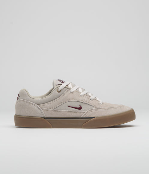Nike SB Malor Shoes - Cream II / Burgundy Crush - Phantom