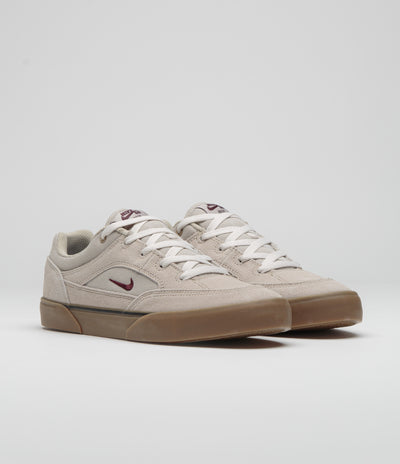 Nike SB Malor Shoes - Cream II / Burgundy Crush - Phantom