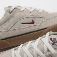 Nike SB Malor Shoes - Cream II / Burgundy Crush - Phantom thumbnail
