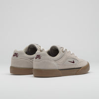 Nike SB Malor Shoes - Cream II / Burgundy Crush - Phantom thumbnail