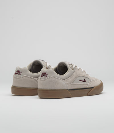 Nike SB Malor Shoes - Cream II / Burgundy Crush - Phantom