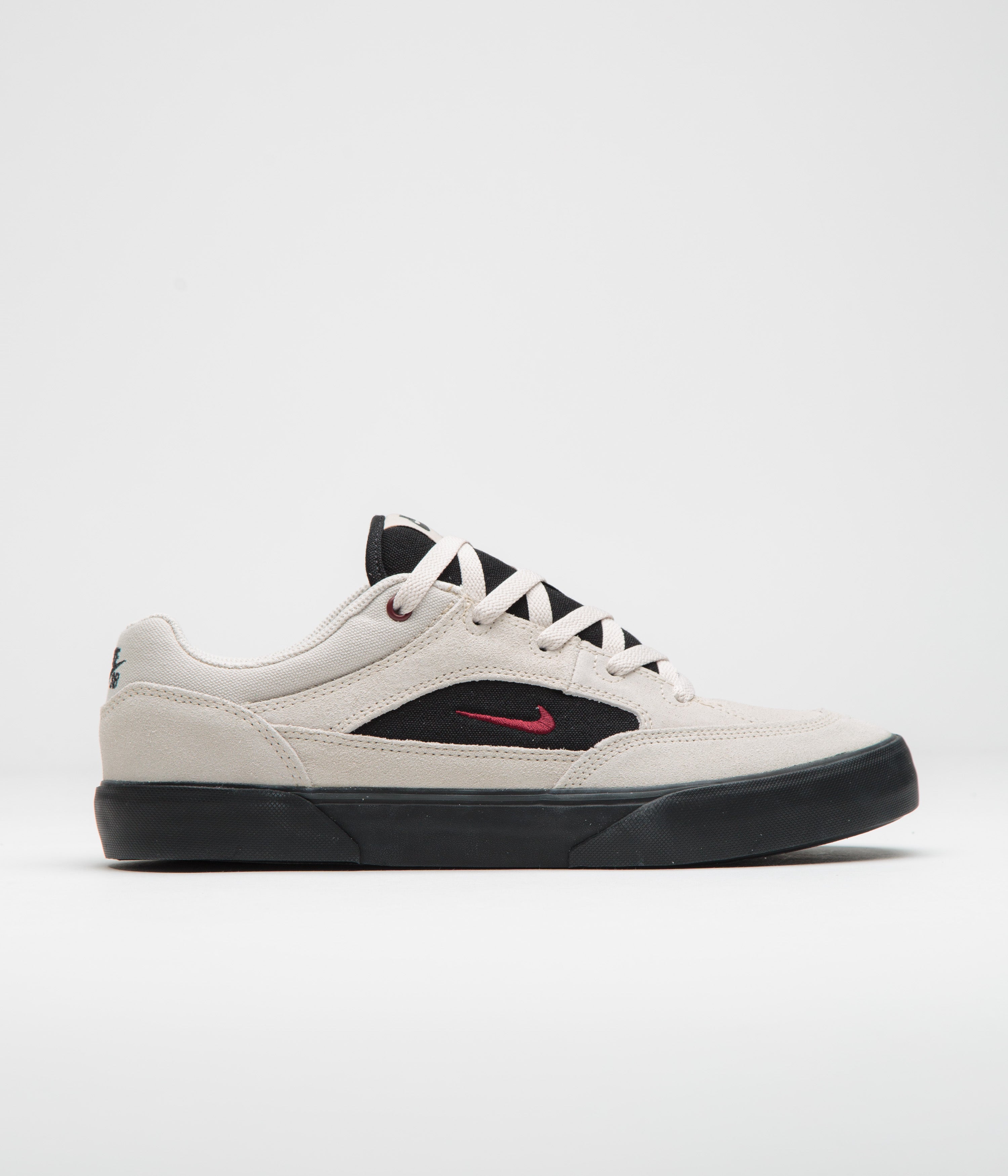 Nike SB Malor Shoes - Light Orewood Brown / Team Red - Black
