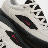 Nike SB Malor Shoes in Light Orewood Brown and Team Red and Black thumbnail