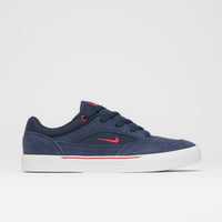 Nike SB Malor Shoes - Obsidian / Gym Red - Midnight Navy thumbnail