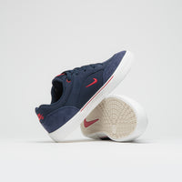 Nike SB Malor Shoes - Obsidian / Gym Red - Midnight Navy thumbnail