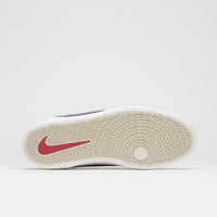 Nike SB Malor Shoes - Obsidian / Gym Red - Midnight Navy thumbnail