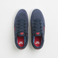 Nike SB Malor Shoes - Obsidian / Gym Red - Midnight Navy thumbnail