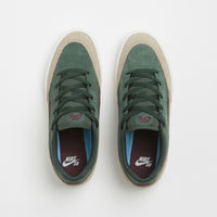 Nike SB Malor Shoes in Seaweed and Burgundy Crush and Khaki - Phantom thumbnail