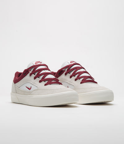 Nike SB Malor Shoes - Summit White / Team Red - Phantom - Sail