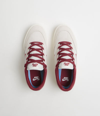 Nike SB Malor Shoes - Summit White / Team Red - Phantom - Sail