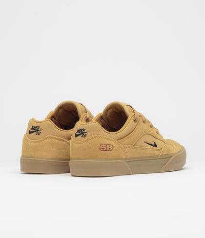 Nike SB Malor TE Shoes - Wheat / Black - Wheat - Gum Light Brown