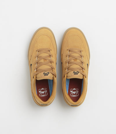 Nike SB Malor TE Shoes - Wheat / Black - Wheat - Gum Light Brown