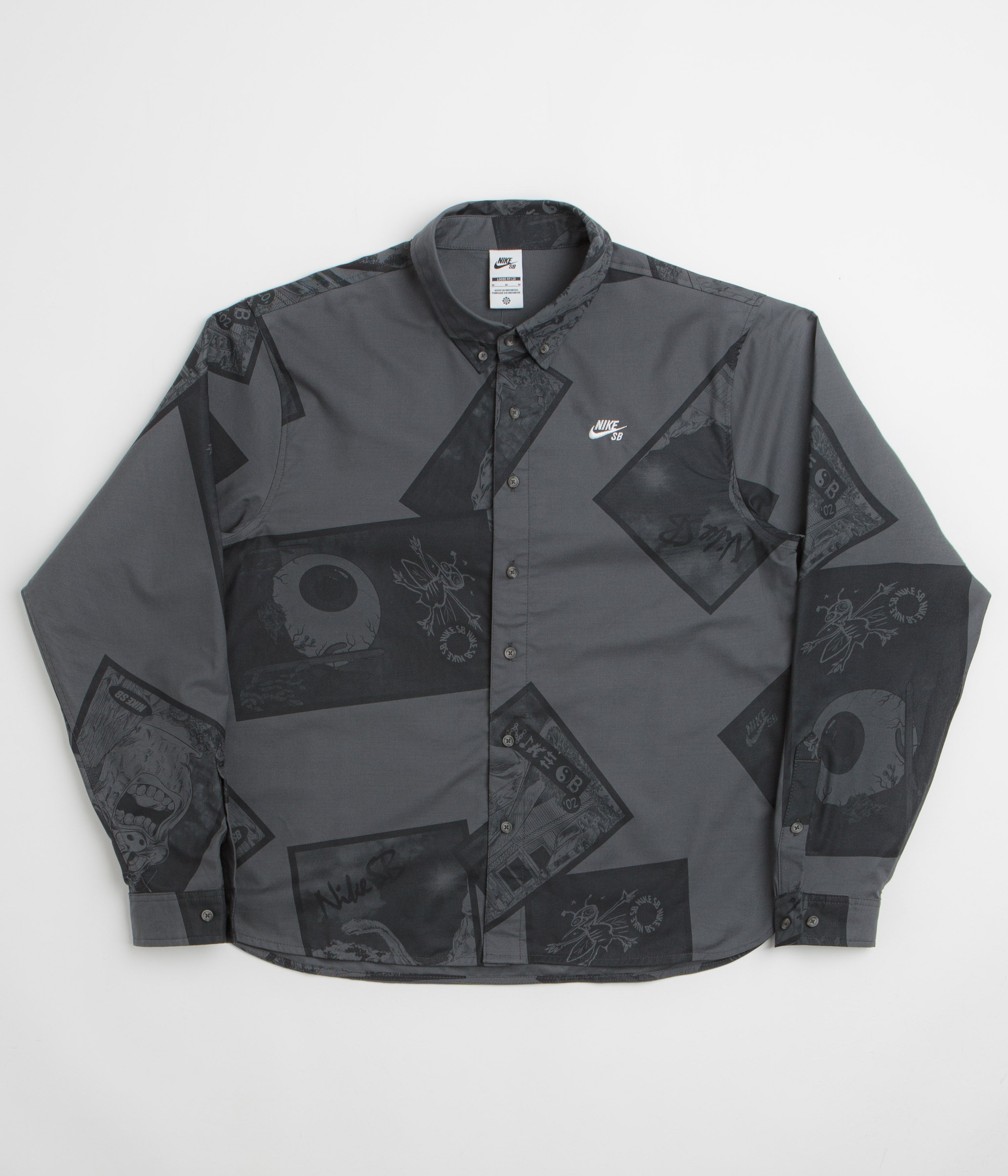 Nike SB Miss You Shirt - Anthracite