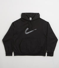 Nike SB N Swoosh Hoodie in Black and White