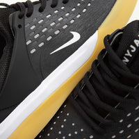 Nike SB Nyjah 3 Shoes - Black / White - Black - White thumbnail