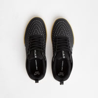 Nike SB Nyjah 3 Shoes - Black / White - Black - White thumbnail