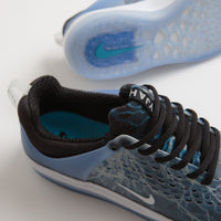 Nike SB Nyjah 3 Premium Shoes - Black / White - Deep Royal - White thumbnail