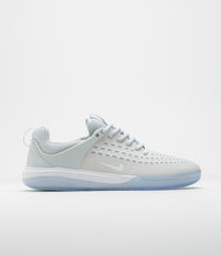 Nike SB Nyjah 3 Shoes in Pure Platinum and White and Pure Platinum - Volt