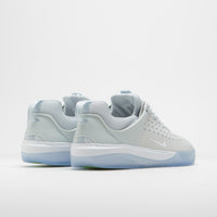 Nike SB Nyjah 3 Shoes in Pure Platinum and White and Pure Platinum - Volt thumbnail